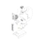 QGS10 & QGS20S Element & Oil Circuit - 0211132503 Screw is highlighted