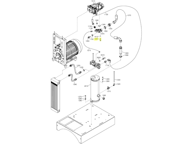 Quincy Compressor 0211132803 Screw