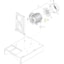 QGS10 & QGS20S Motor - 0300801900 Plain Washer is highlighted