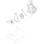 QGS10, QGS20S Pulleys - 0333310019 Lock Washer is highlighted