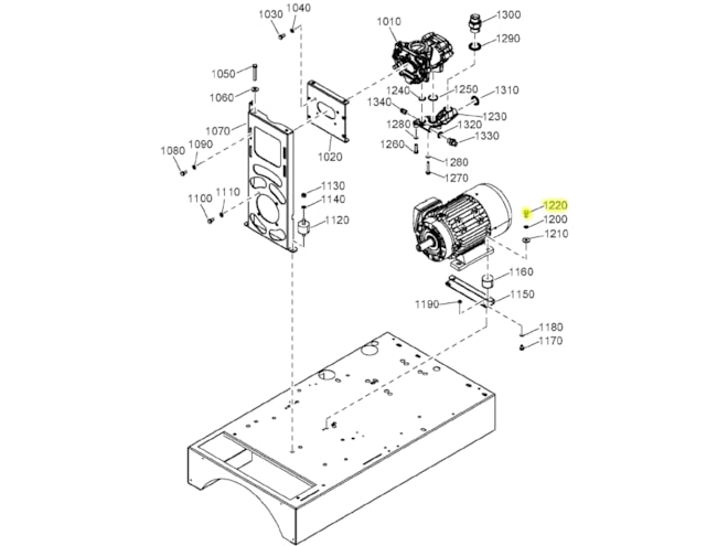 Quincy Compressor 0147132503 Screw