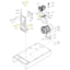 QGS5, QGS7.5 Drive Train - 0333310017 Washer is highlighted
