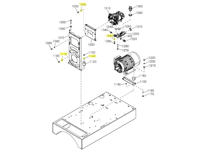 Quincy Compressor 0333310017 Washer