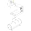 QGS5 & QGS7.5 Line Filter - 0215000391 Screw is highlighted