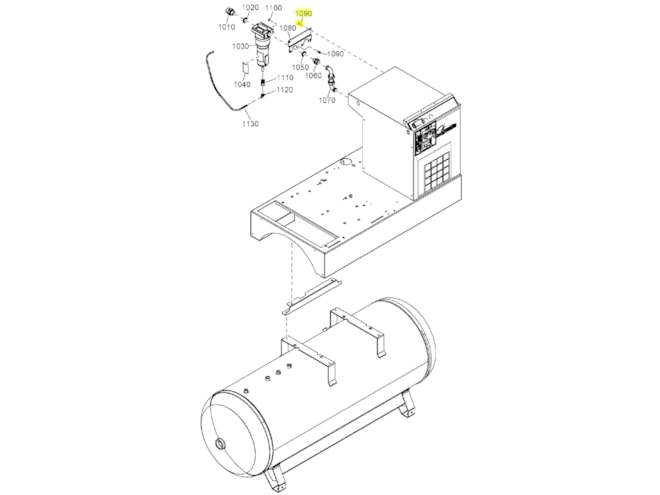 Quincy Compressor 0215000391 Screw
