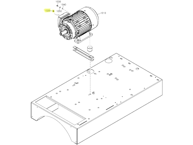 Quincy Compressor 0291118528 Nut