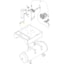 QGS5, QGS7.5 Tank Mounted Air Outlet - 0580001540 Nipple Hexagon Pipe Fitting is highlighted